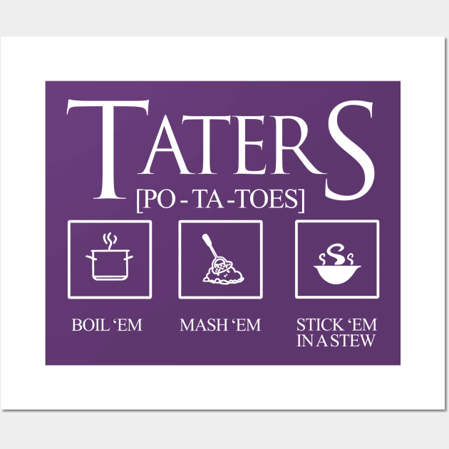 TATERS Precious! Wall Art by Sarchotic